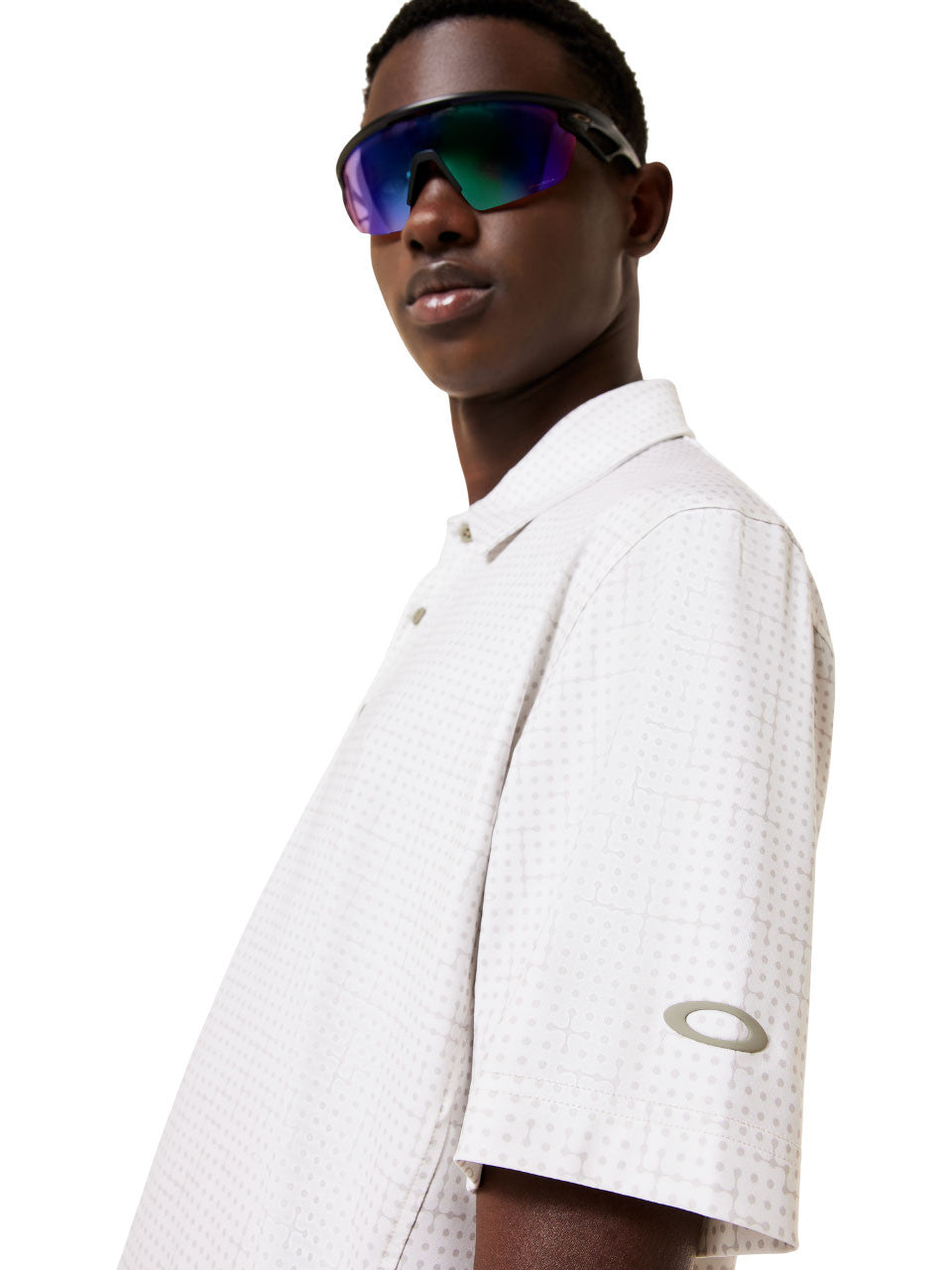 Oakley Grid Camo Polo - Monogram Mist