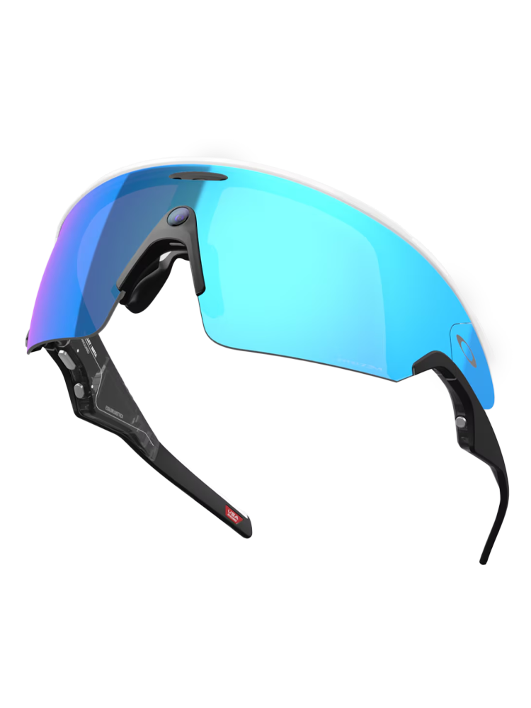 Oakley Meta Vanguard Sunglasses - White w/ Prizm Sapphire