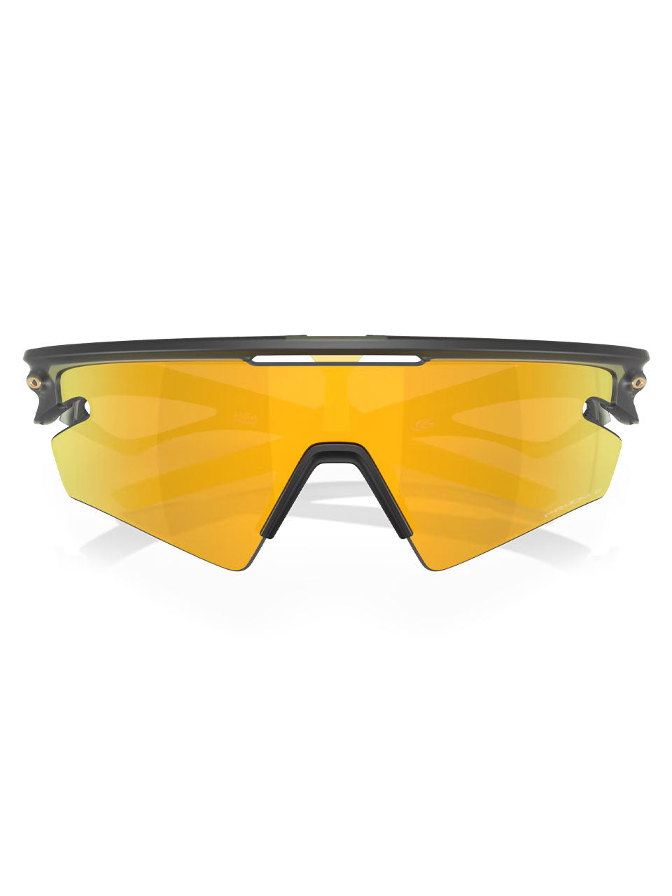 Oakley Sphaera Slash Sunglasses - Matte Olive Ink w/ Prizm 24K Polarised