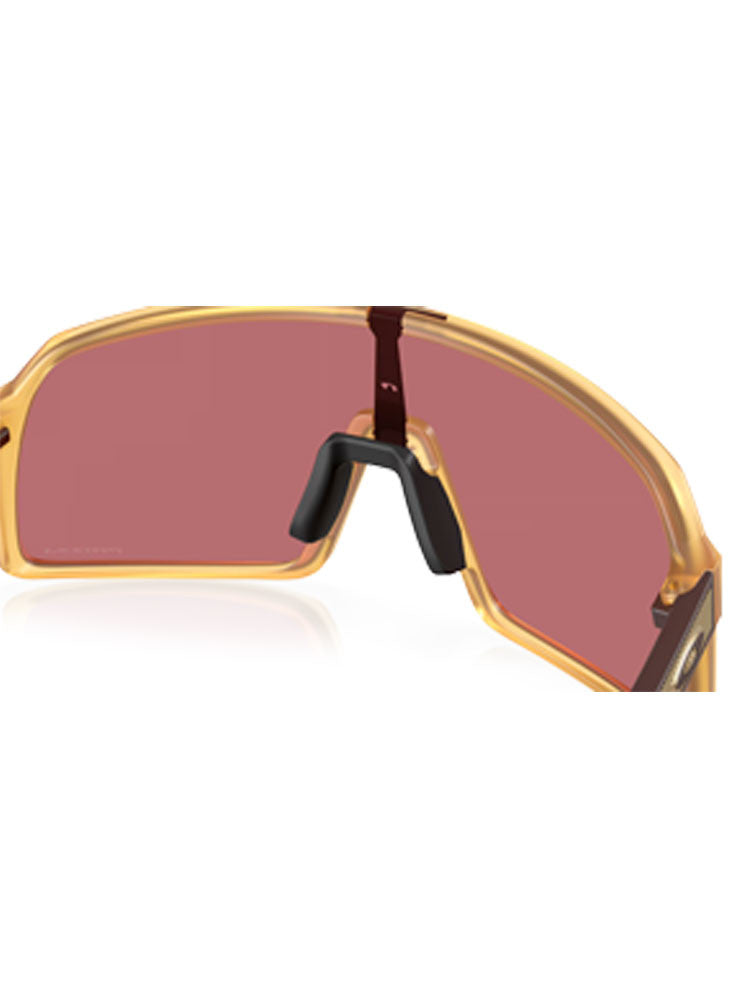 Oakley Sutro Sunglasses - Matte Transparent Light Curry w/ Prizm Dark Golf