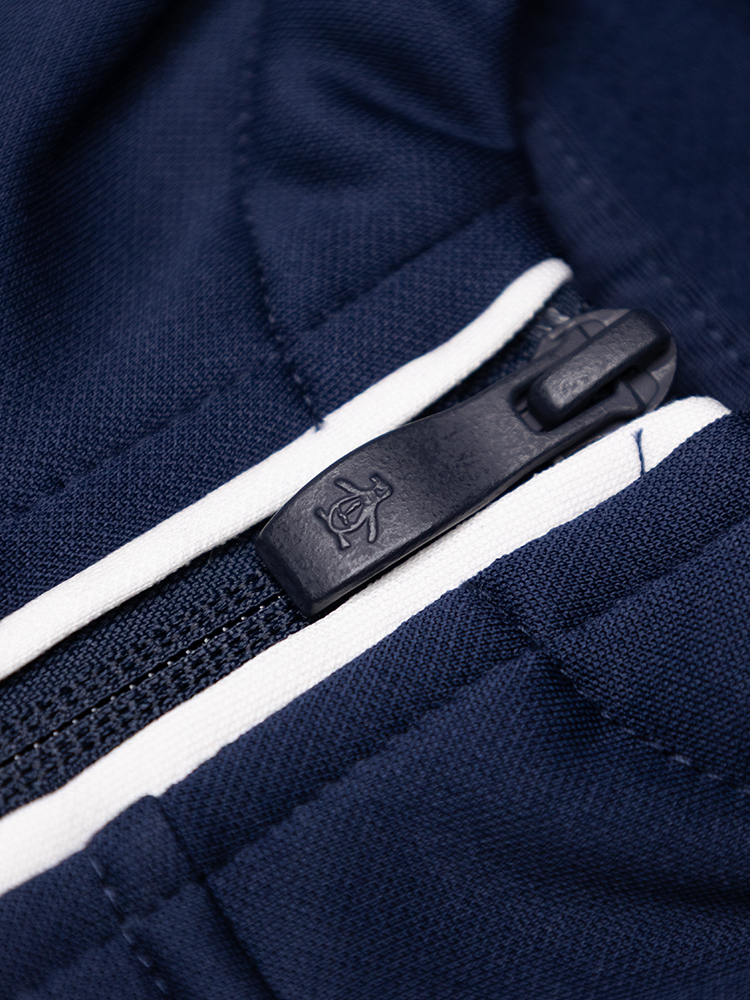 Original Penguin 1/4-Zip Earl Hoodie - Black Iris