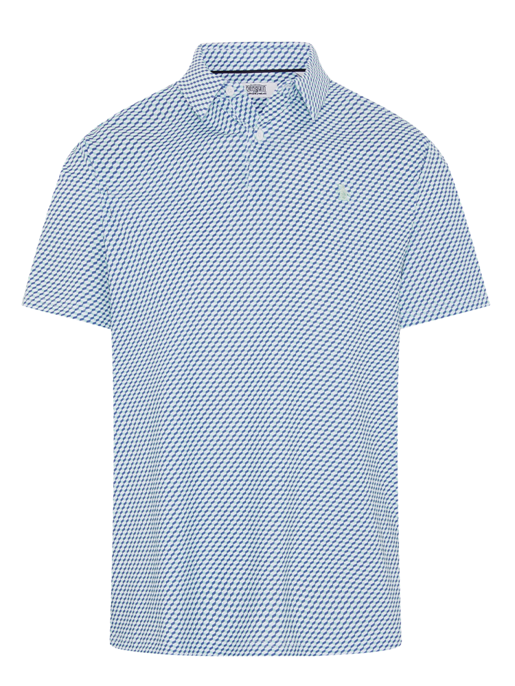 Original Penguin Archives Original Micro Geo Polo - Lichen