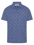 Original Penguin Colour Theory Gingham Polo - Black Iris