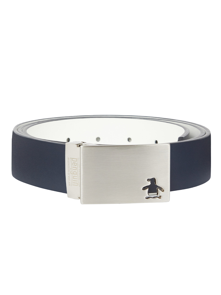 Original Penguin Core Belt - Black Iris/White