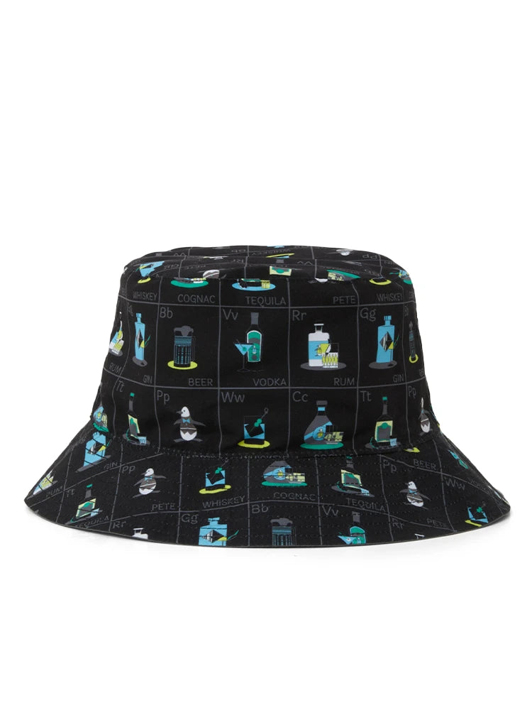 Original Penguin Element Chart Reversible Bucket Hat