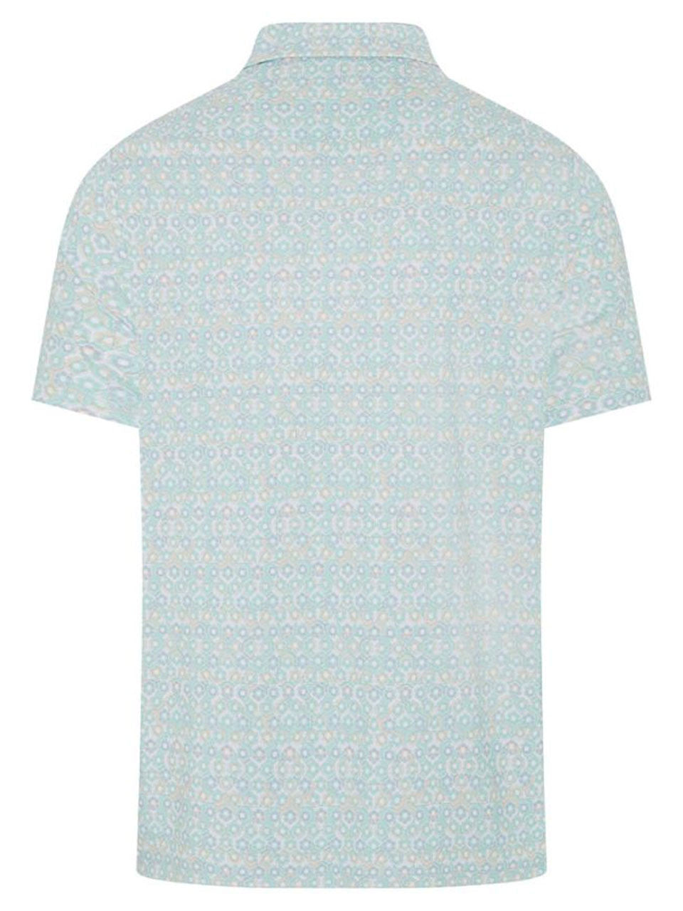 Original Penguin Heritage Framed Floral Polo - Lichen