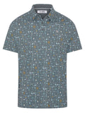 Original Penguin Pete's Beer Pong Geo Polo - Quiet Shade