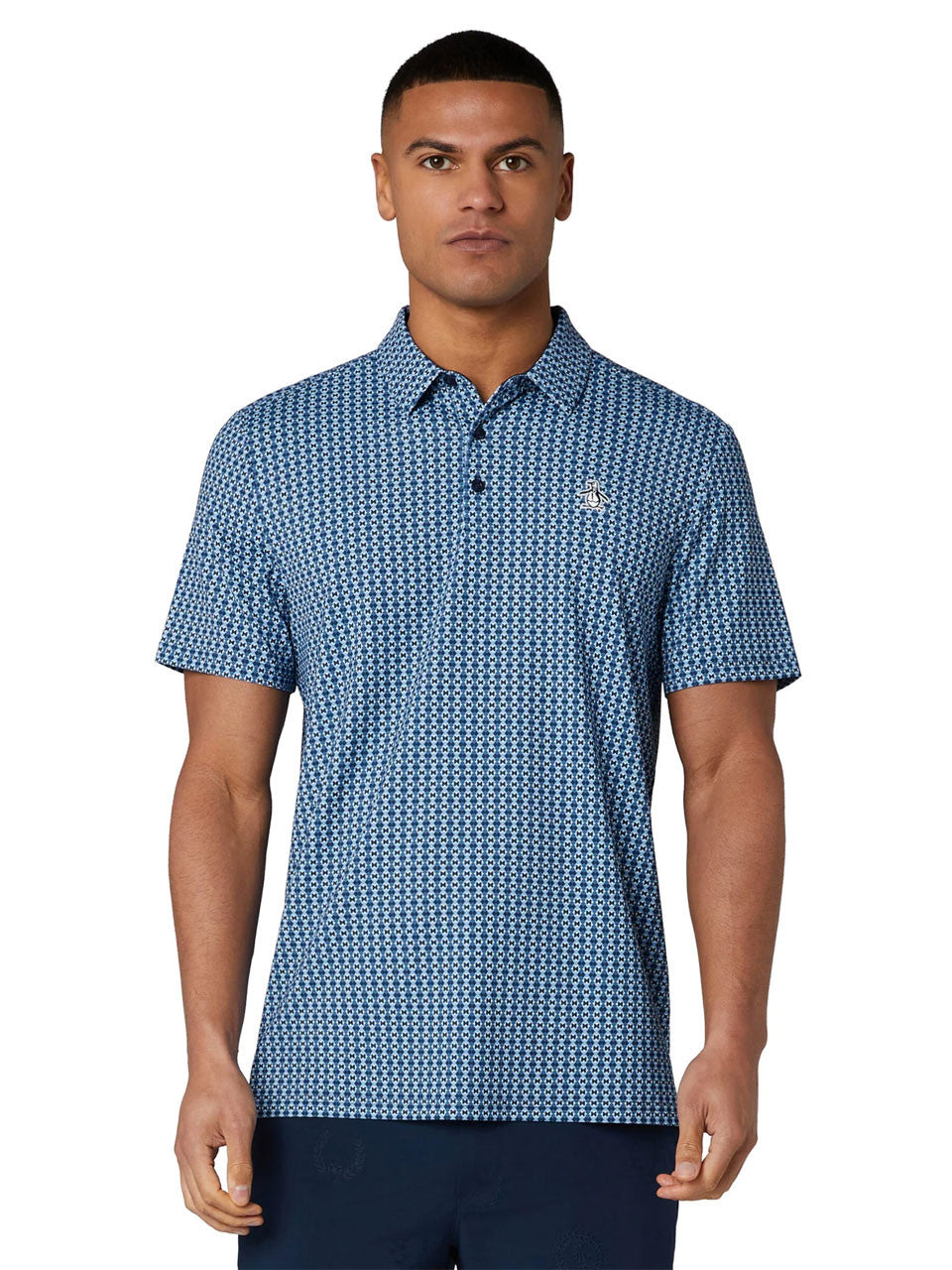 Original Penguin Pete's Bow Tie Polo - Black Iris