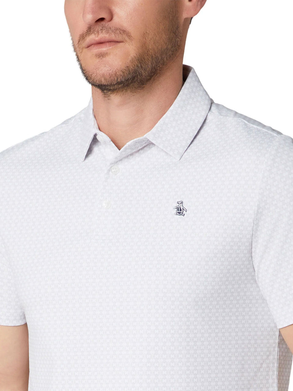 Original Penguin Pete's Bow Tie Polo - Bright White