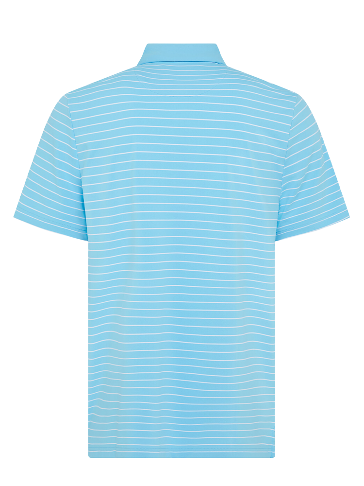 Original Penguin The Heritage Stripe Polo - Blue Grotto
