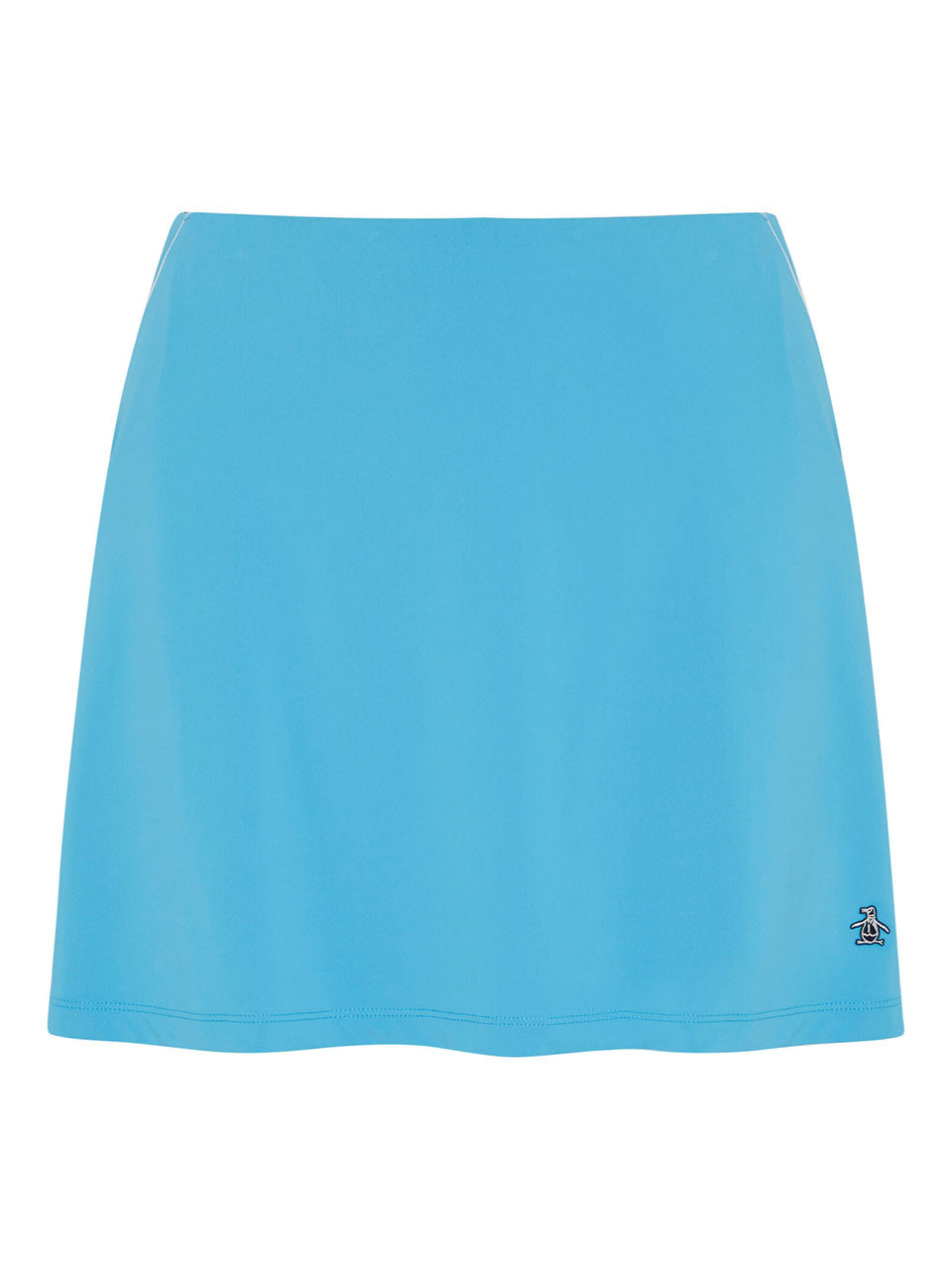 Original Penguin Womens Solid A-Line Skort - Aquarius