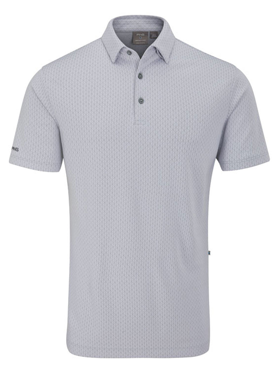 Ping Hershel Polo Shirt - Silver Multi