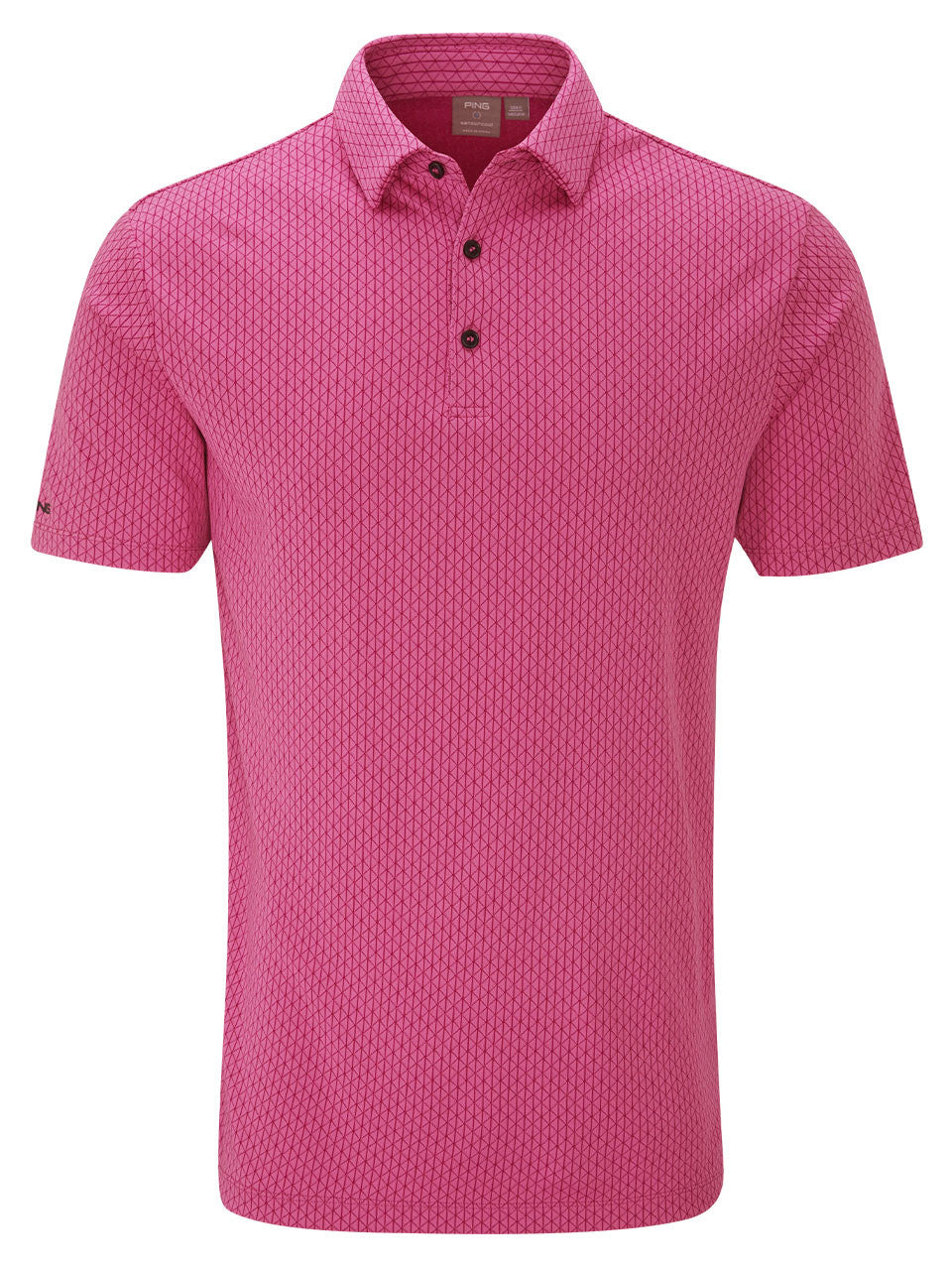 Ping Hershel Polo - Ultra Pink Multi