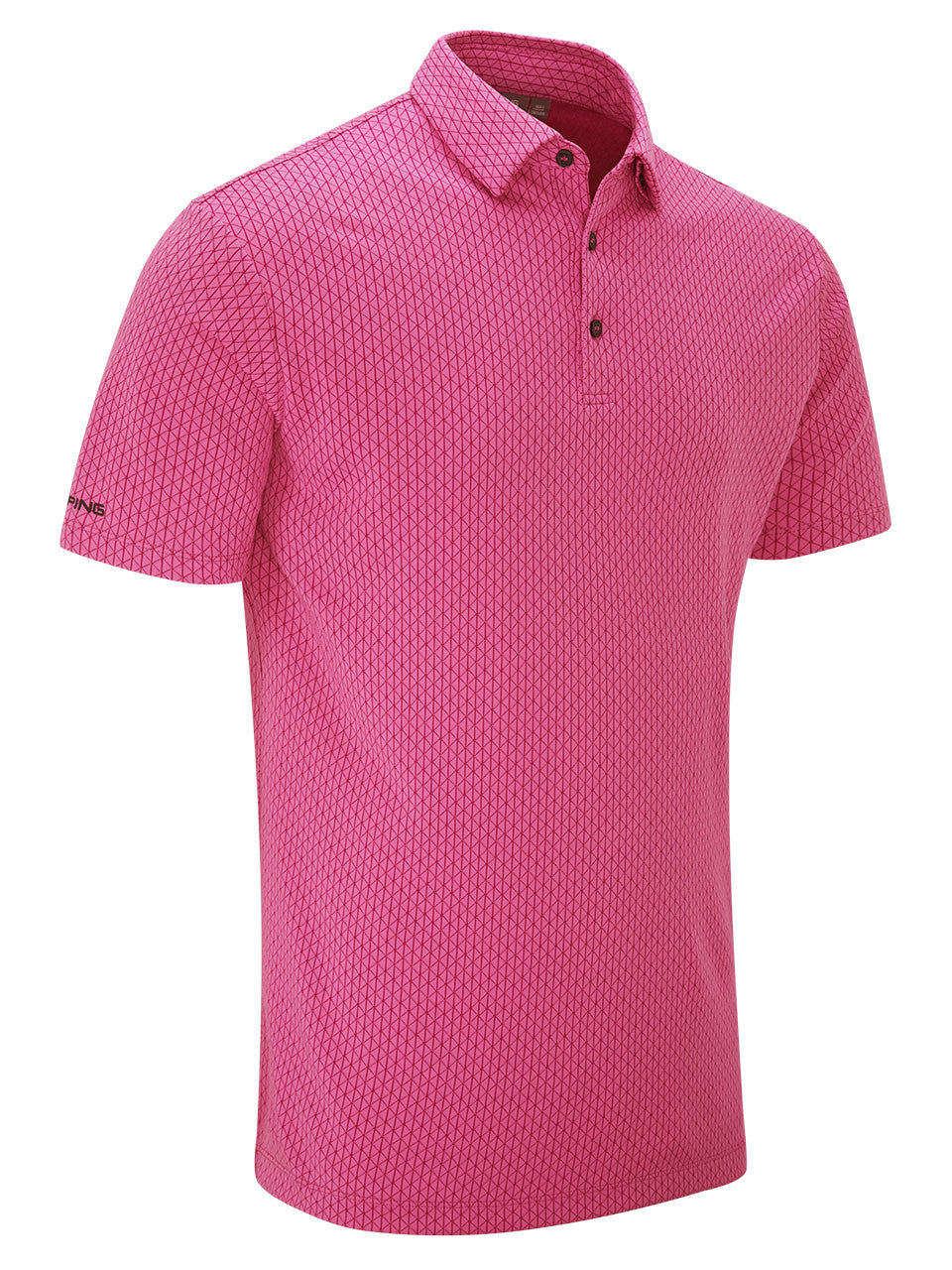 Ping Hershel Polo - Ultra Pink Multi