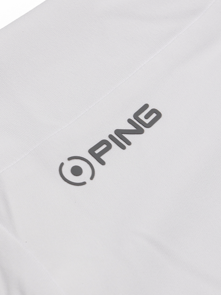 Ping Lindum Tailored Fit Polo - White