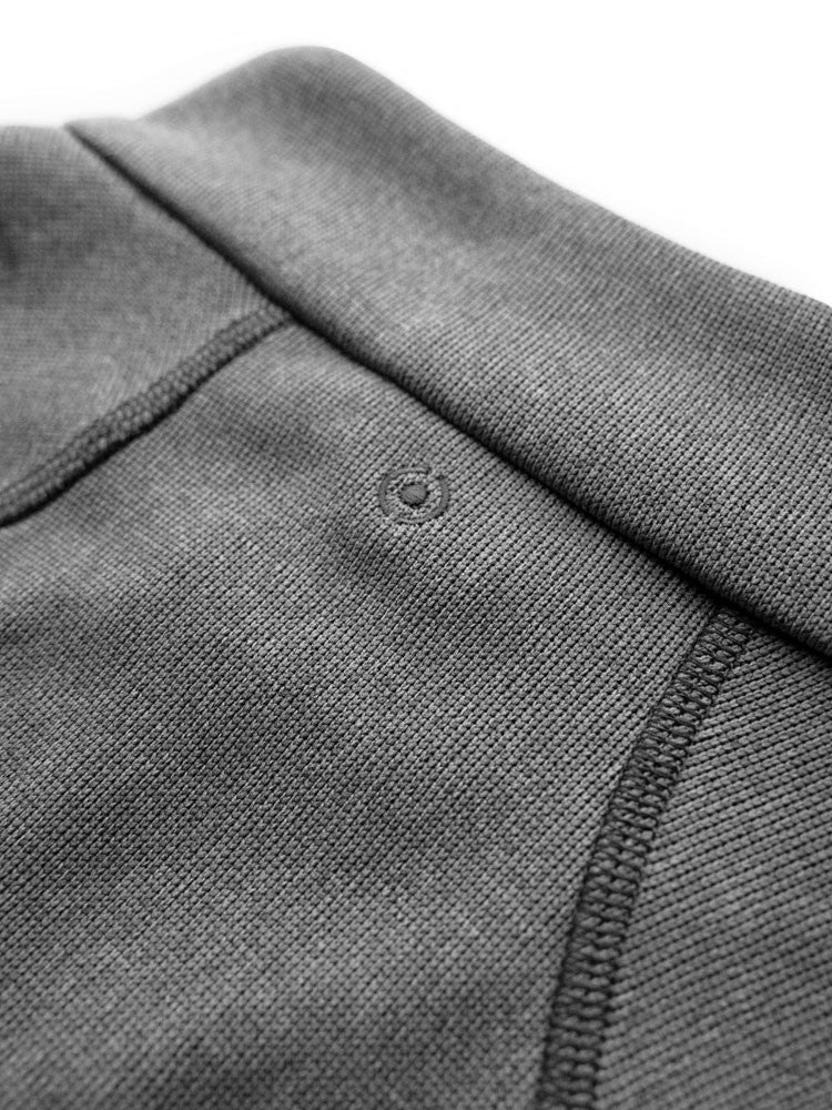 Ping Ramsey Half-Zip Ribbed Fleece - Ash Marl