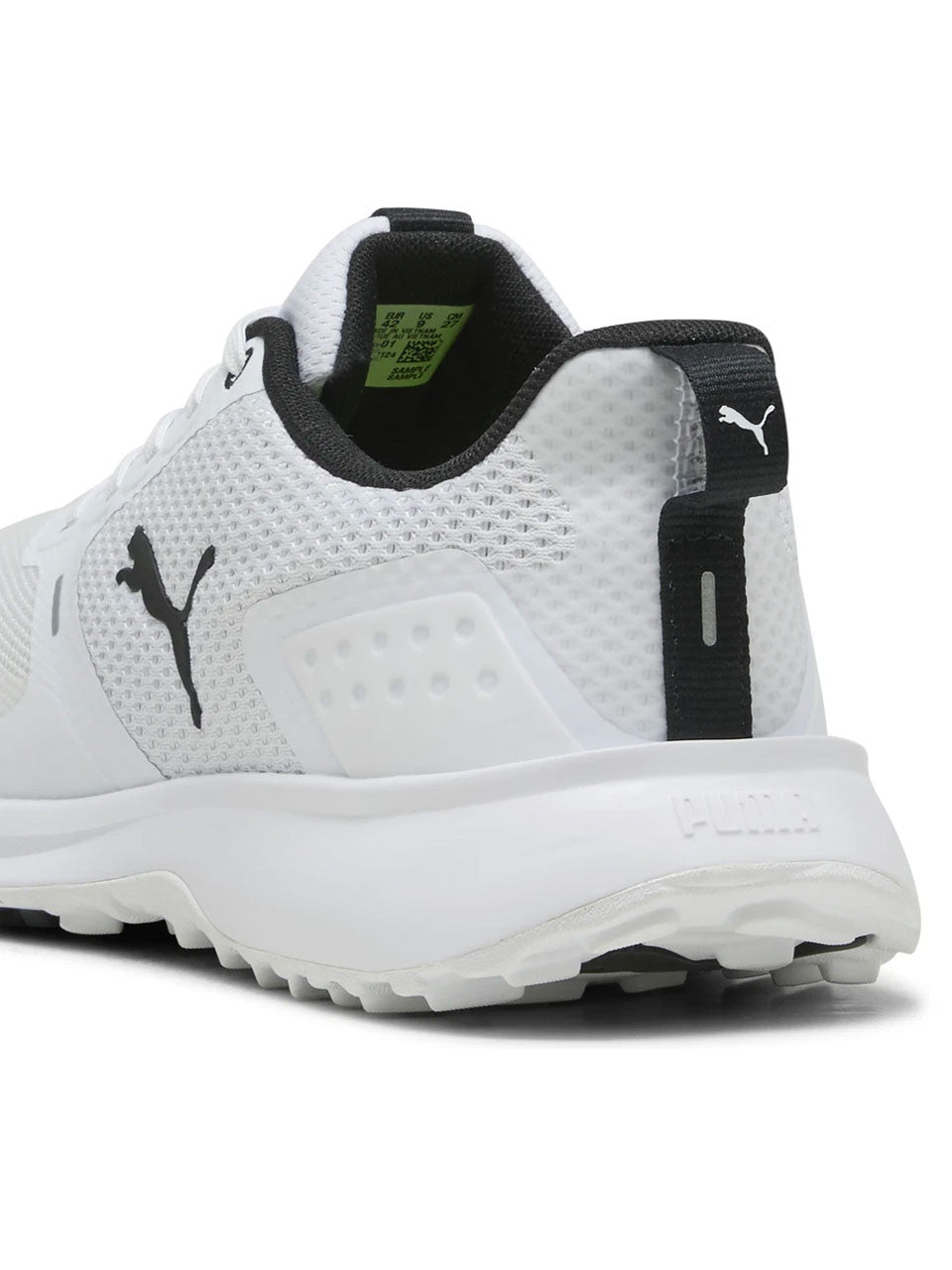 Puma FUSION Grip 6 Golf Shoes - Puma White/Puma Black