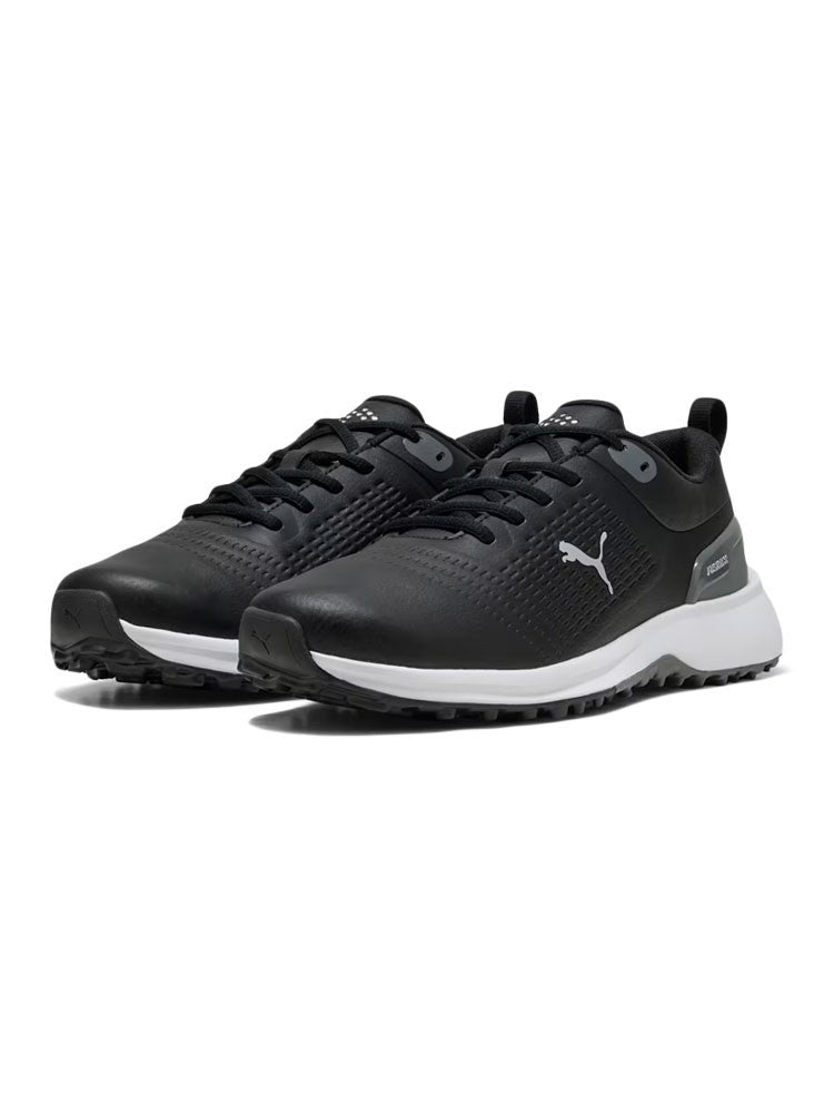 Puma FUSION Plus Spikeless Golf Shoes - Puma Black/Puma White