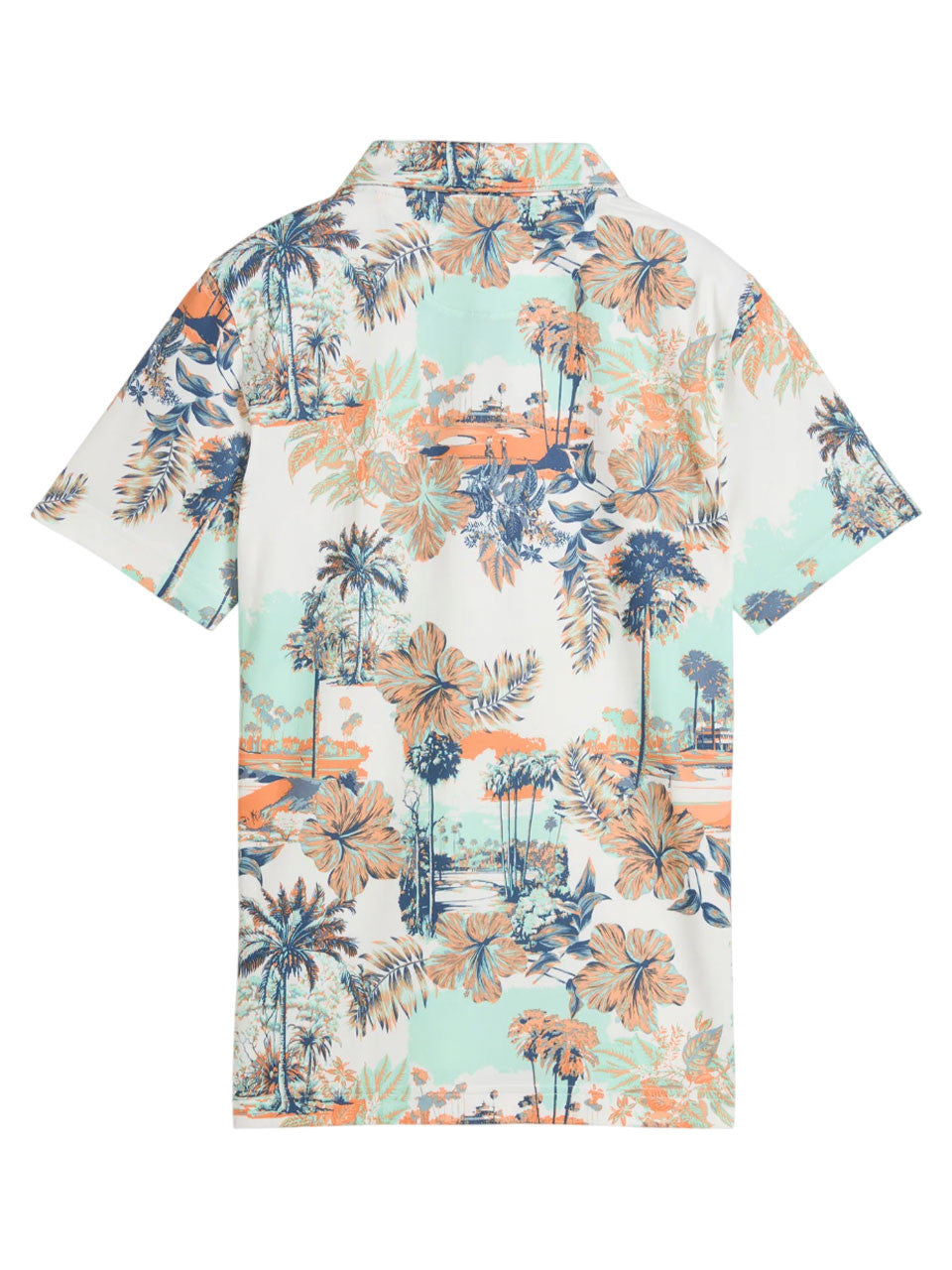Puma Junior Boys CLOUDSPUN Palm Polo - Warm White