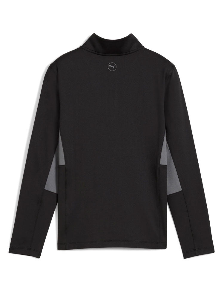 Puma Junior Boys PURE 2.0 1/4-Zip - Puma Black