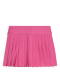 Puma Junior Girls Pleat Golf Skort - Pink Opal