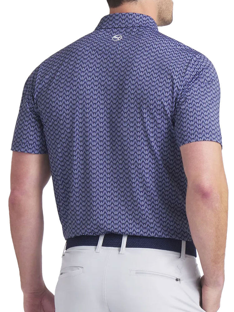 Puma MATTR Lotus Golf Polo - Deep Navy