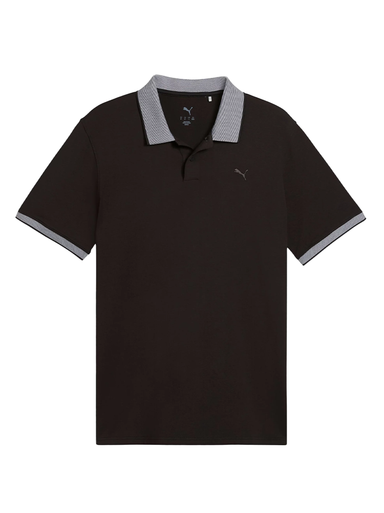 Puma Modalon Crafted Polo - Puma Black/White Glow
