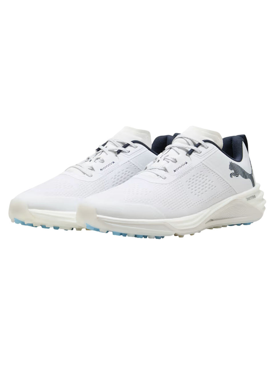Puma Shadowcat NITRO 2.0 Golf Shoes - Puma White/Deep Navy