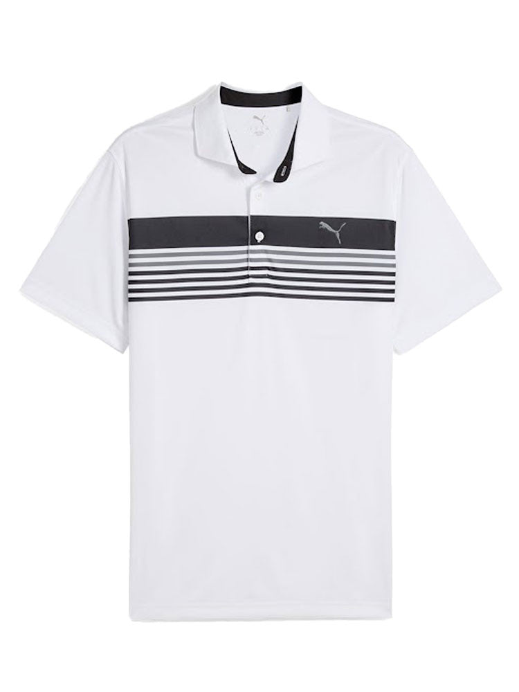 Puma West Polo - White Glow/Puma Black