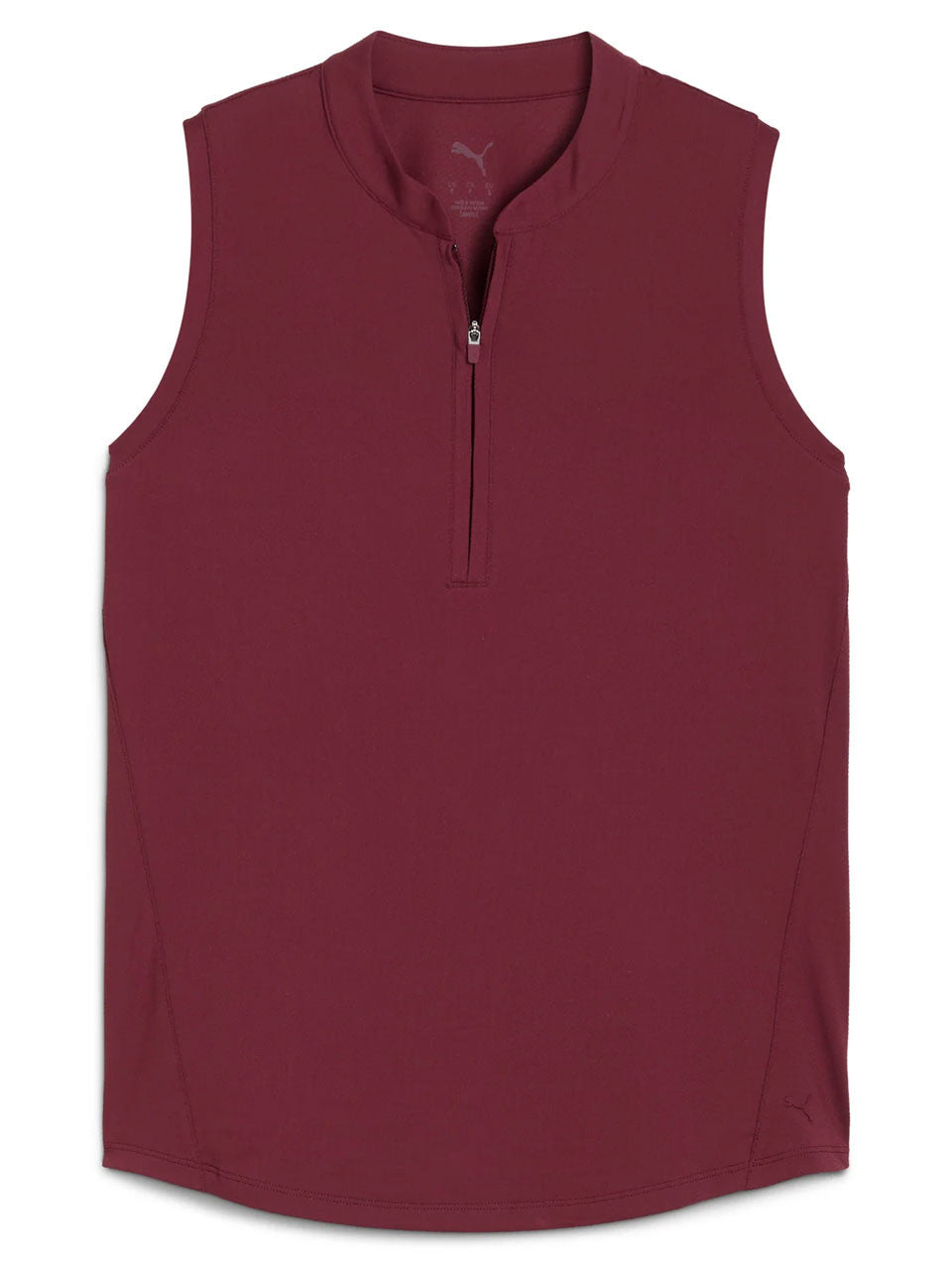 Puma Womens Aerlon Mock Sleeveless Top - Ruby Shimmer