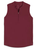 Puma Womens Aerlon Mock Sleeveless Top - Ruby Shimmer