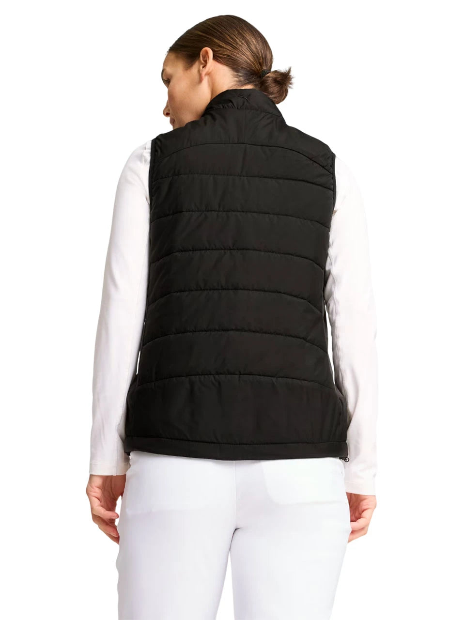Puma Women's Kyley Quilted Vest - PUMA Black