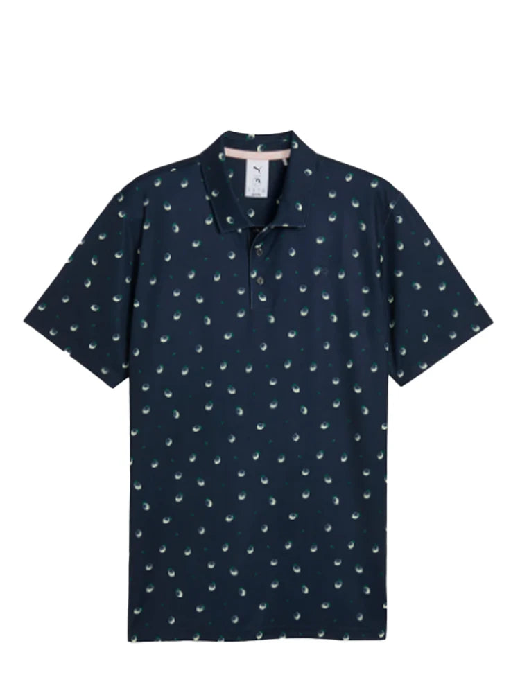Puma x Arnold Palmer CLOUDSPUN Lemon Polo - Deep Navy