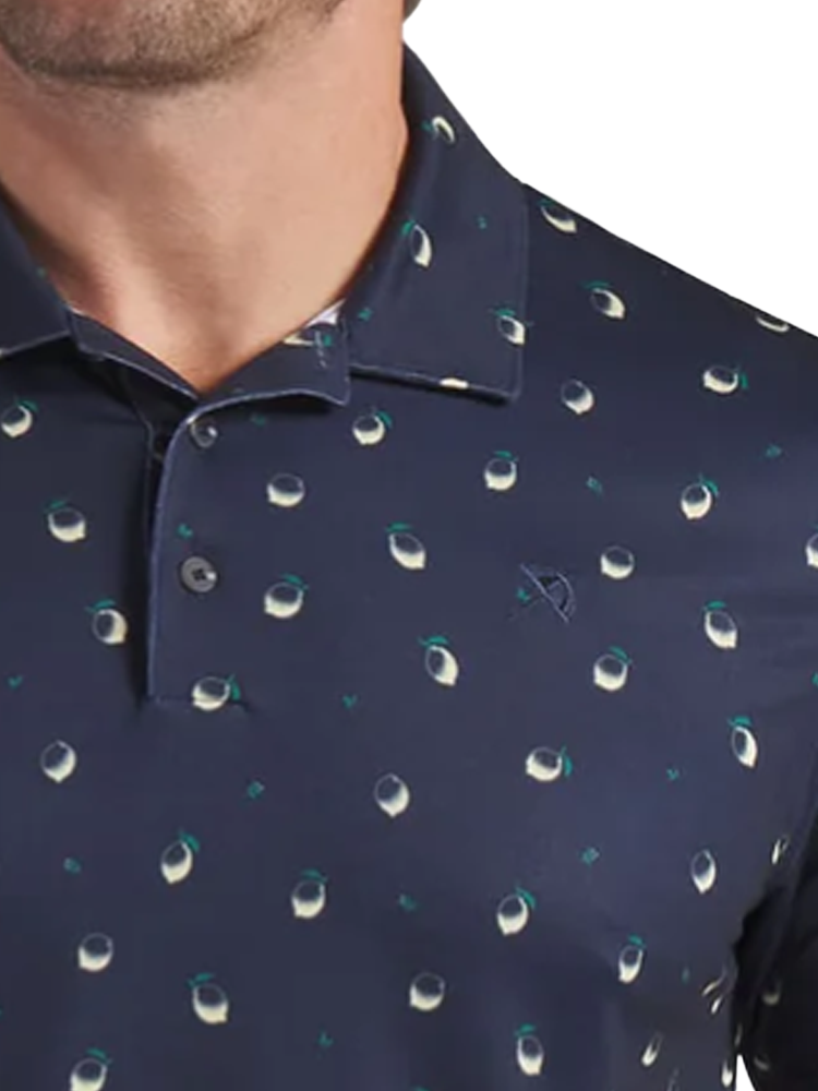 Puma x Arnold Palmer CLOUDSPUN Lemon Polo - Deep Navy