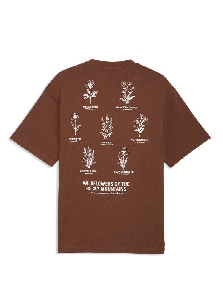 Puma x Gumtree Golf And Nature Club Wildflower T-Shirt - Fudge