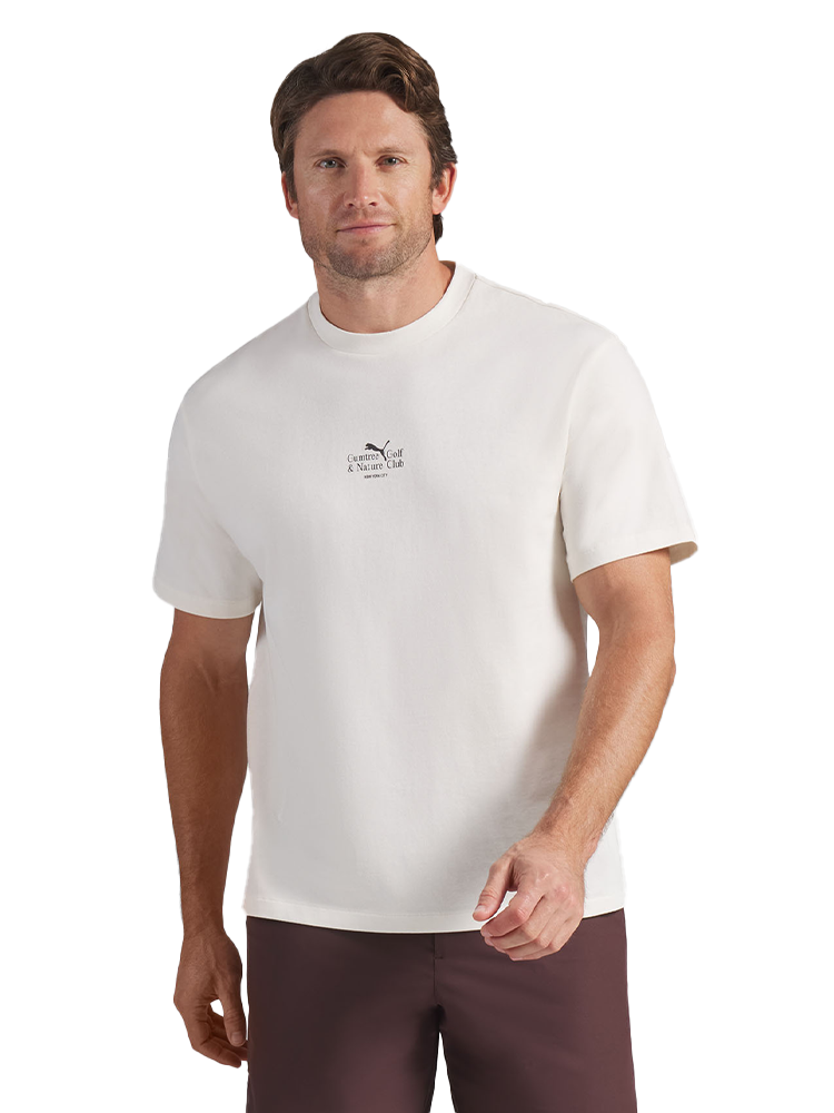 Puma x Gumtree Golf And Nature Club Wildflower T-Shirt - Warm White