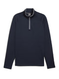 Puma Waffle Fleece 1/4-Zip - Deep Navy