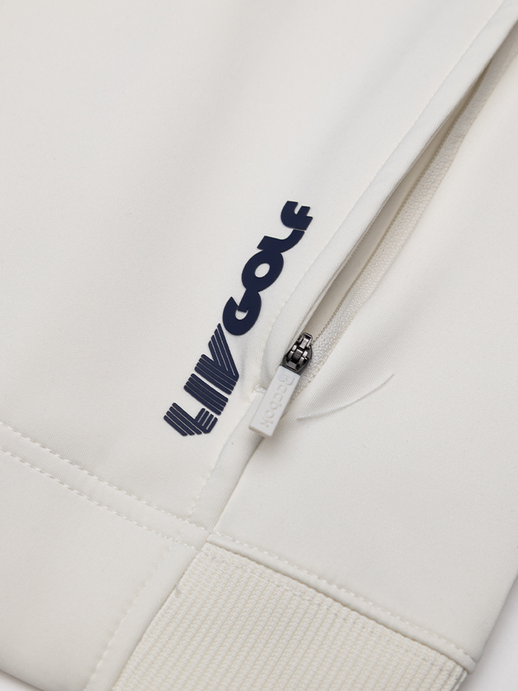 Reebok 'Crushers' 1/4-Zip Vest - Chalk