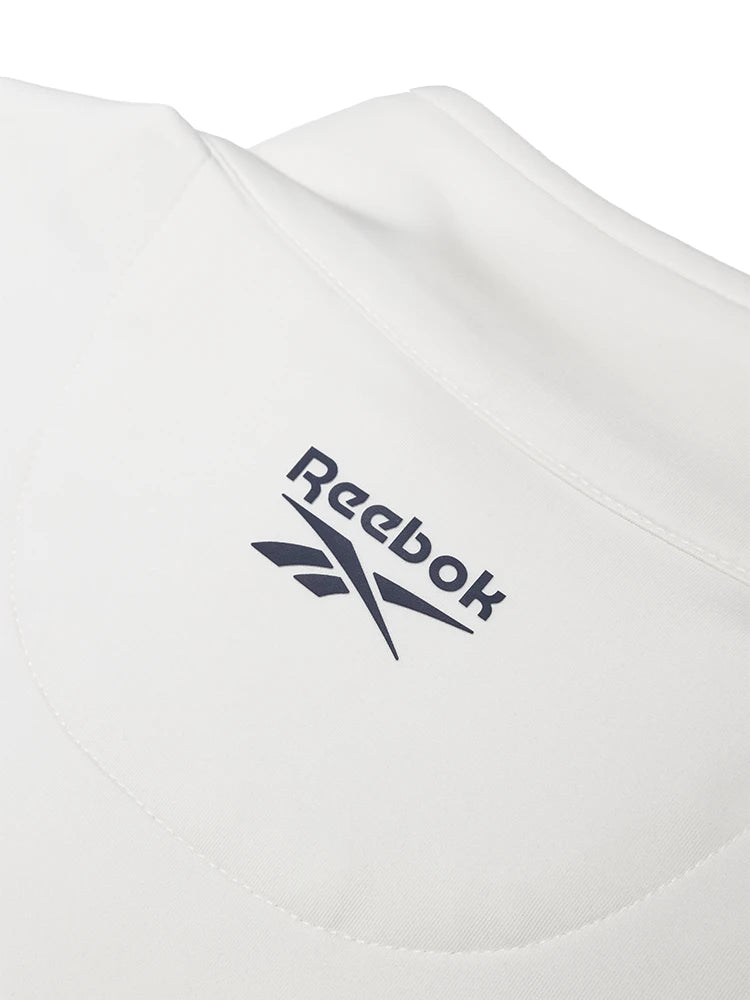Reebok Golf 1/4-Zip Vest - Chalk