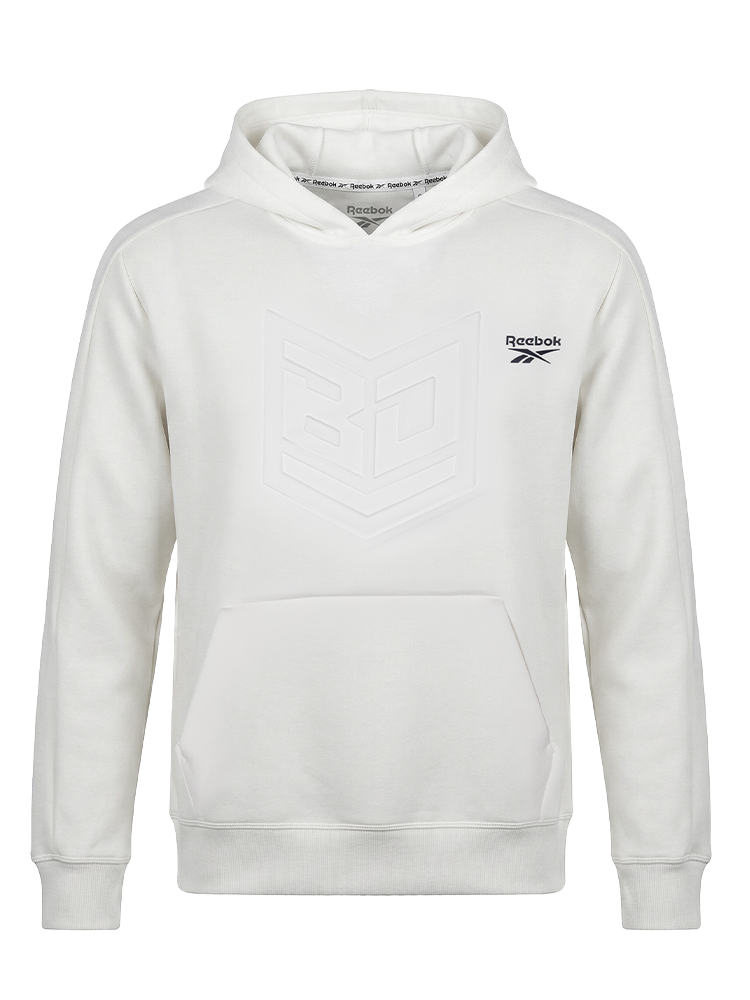 Reebok Scuba Knit Hoodie Sweatshirt - Chalk