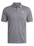 Reebok Solid Performance Polo Shirt - Grey 3/White/Black