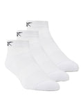 Reebok Sports Core Ankle 3 Pack Socks - White