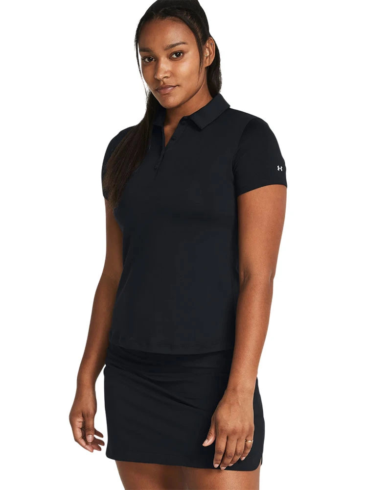 Under Armour Women's Playoff SS Polo - Black