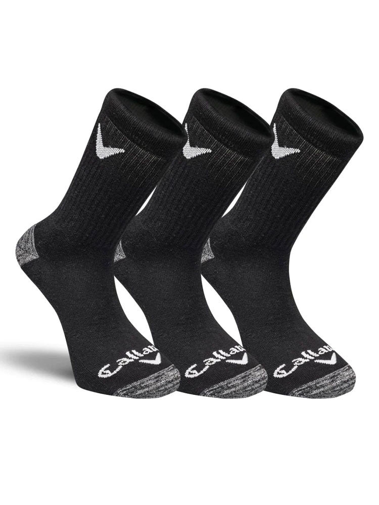 Callaway Sport Crew 3 Pack Socks