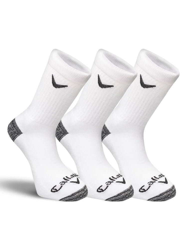 Callaway Sport Crew 3 Pack Socks