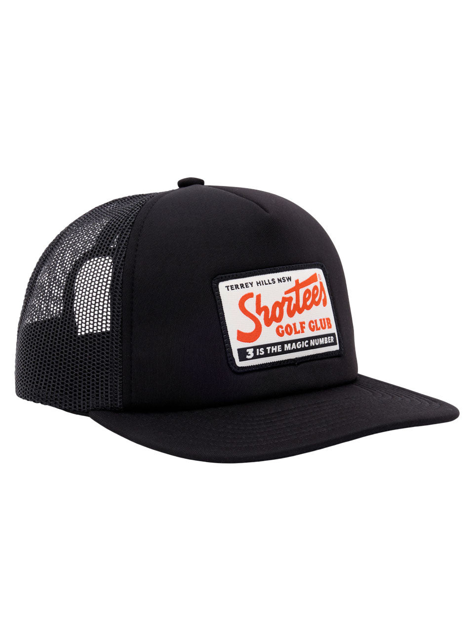 Shortees Golf Don't Talk Trucker Cap - Black