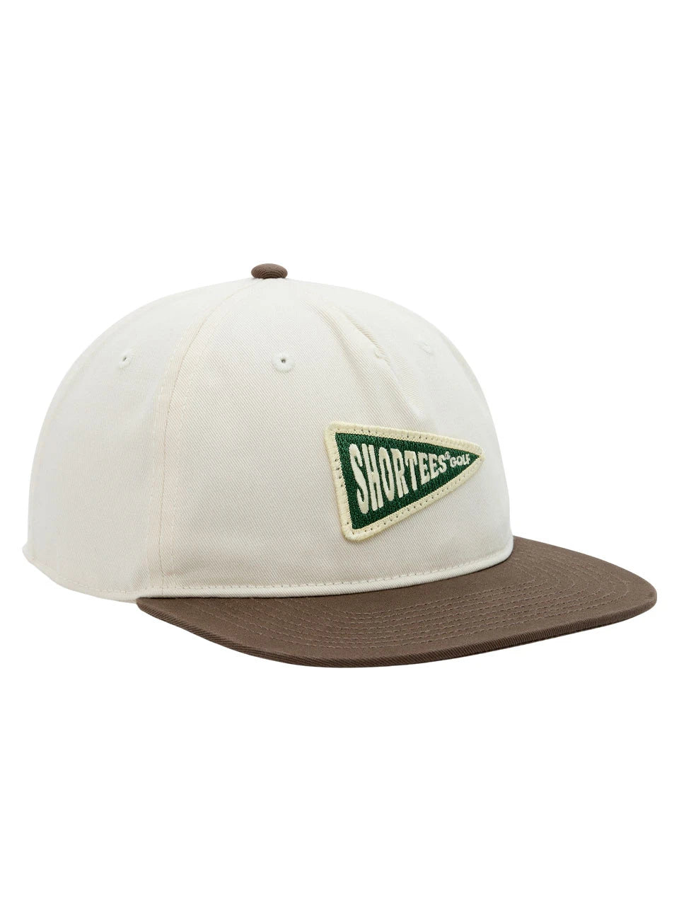 Shortees Golf Flag Patch Cap - 2 Tone Choc