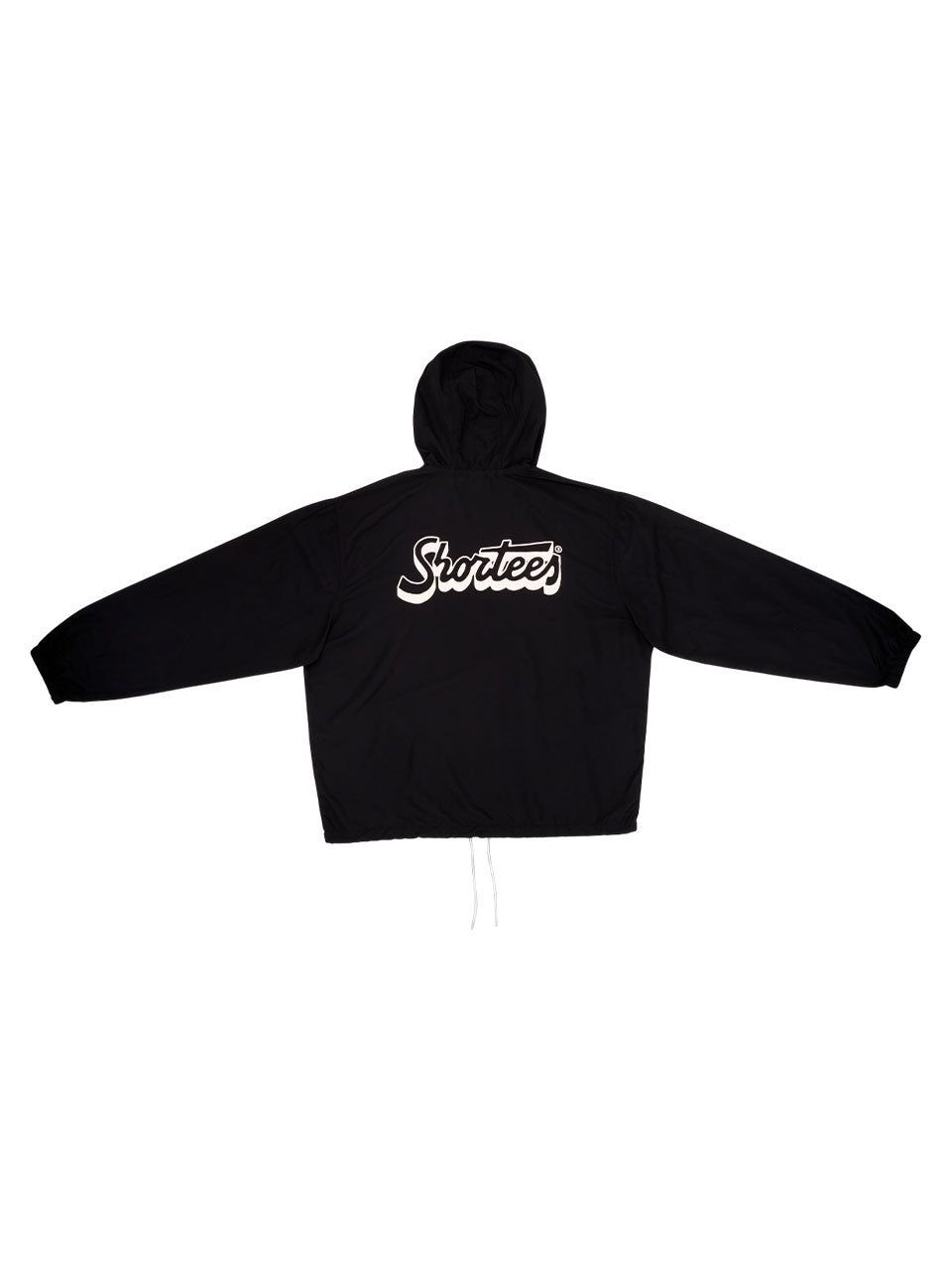 Shortees Golf Hooded Spray Jacket - Black