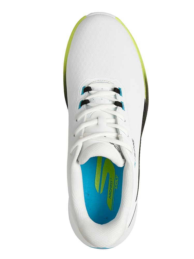 Skechers GO GOLF Pure Slip 'Ins Golf Shoes - White/Black/Multi