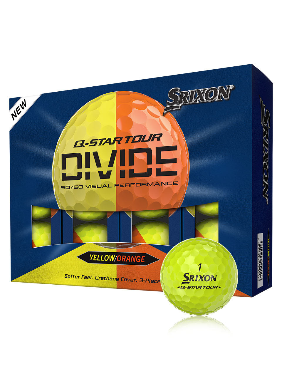 Srixon Q-Star Tour Divide 2026 Golf Balls